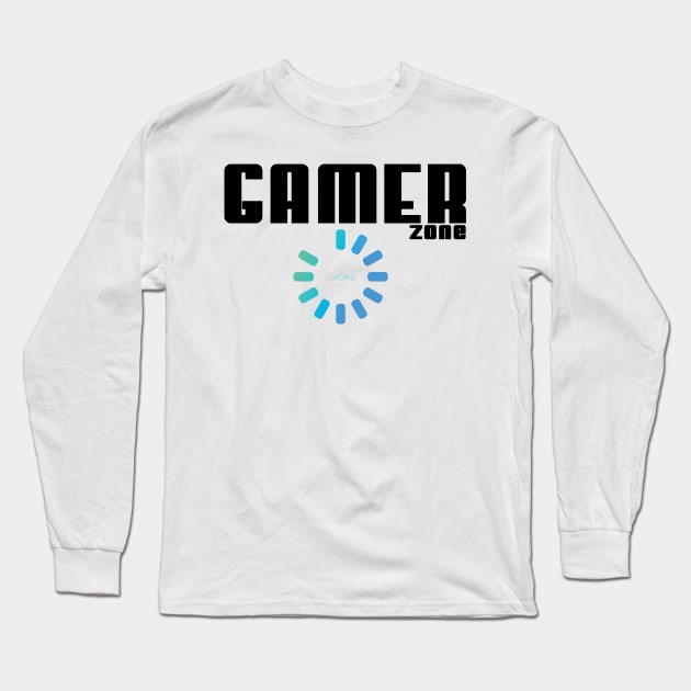 Gamer Zone Loading Long Sleeve T-Shirt by busines_night